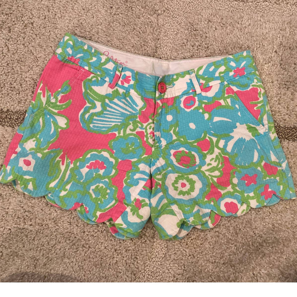 Lilly Pulitzer Pattern Shorts